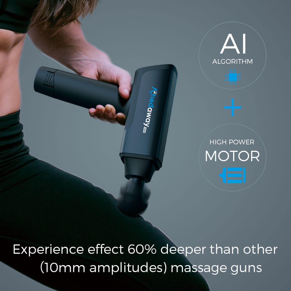 massage gun with 16mm amplitude