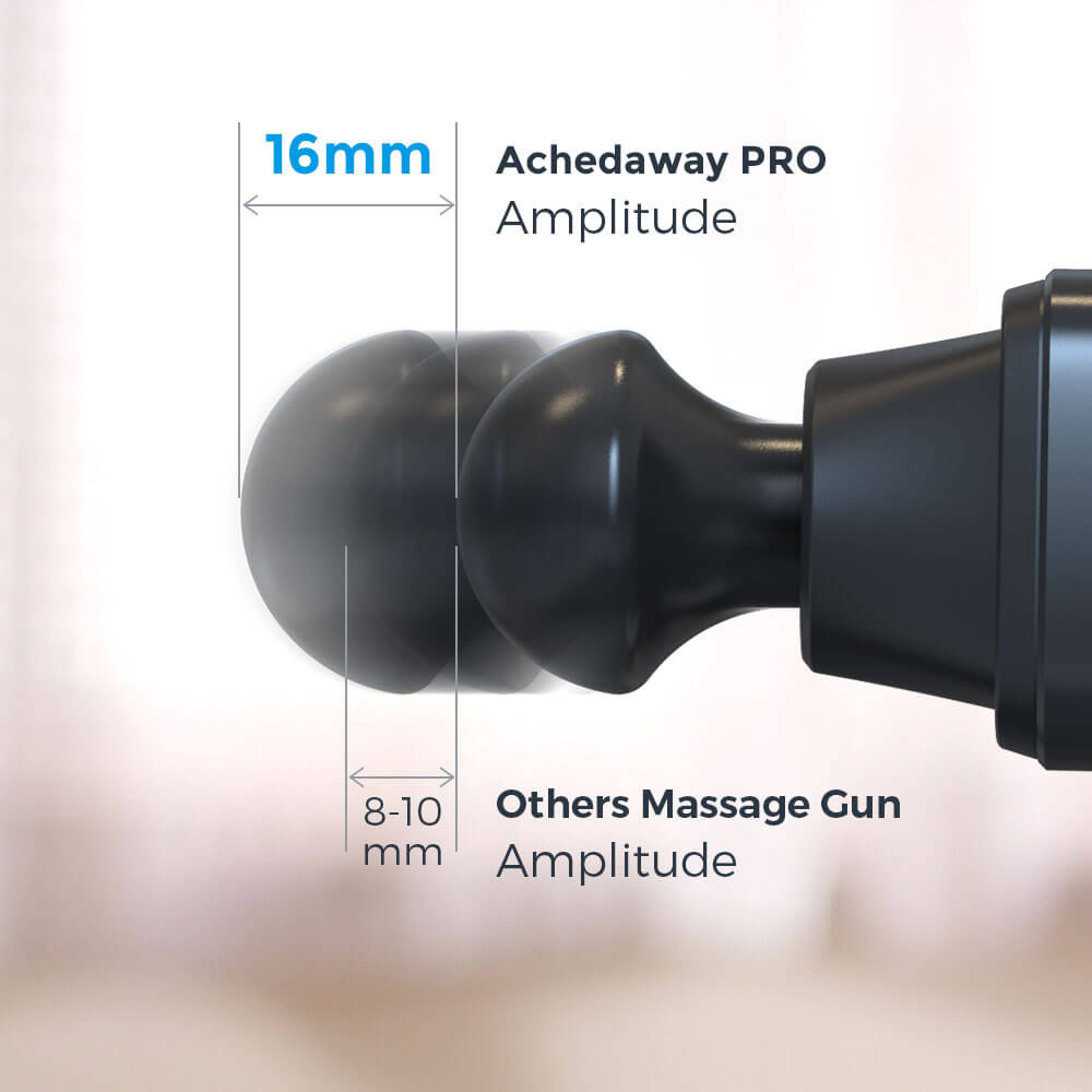 massage gun 16mm stroke length